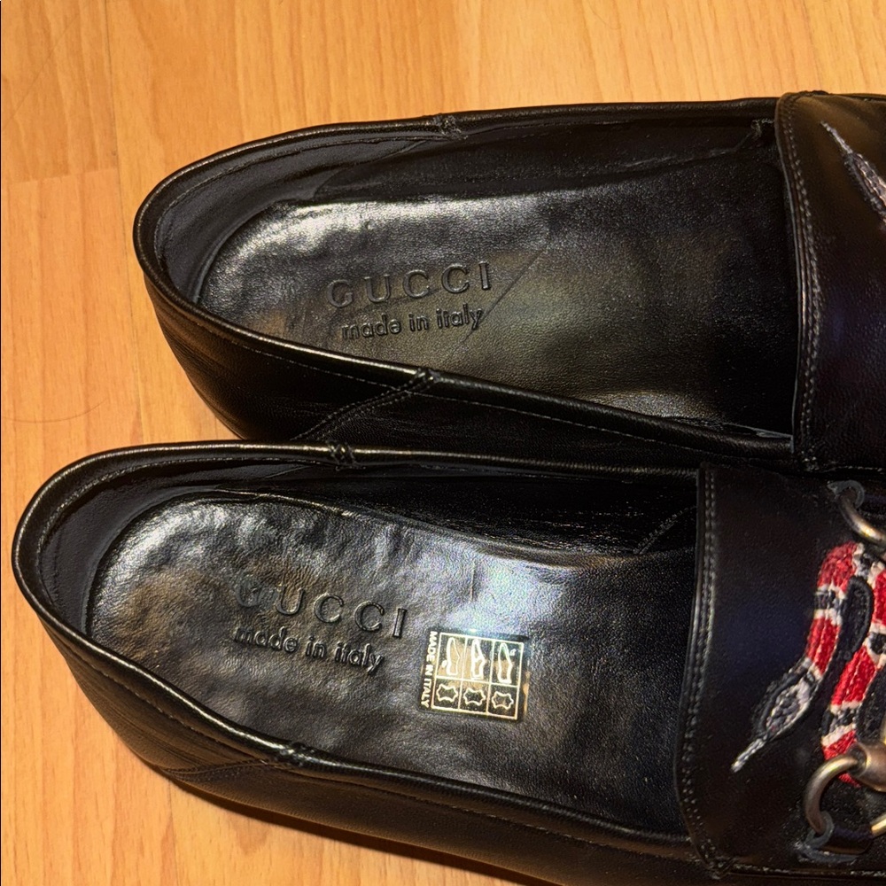 Men’s Gucci Brixton “Snake” Loafers - Picture 4 of 12